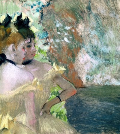 Ballerini dietro le quinte da Edgar Degas
